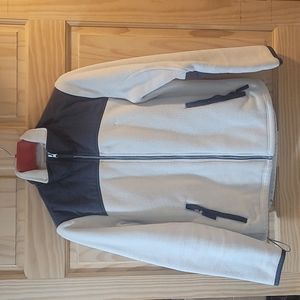 Cream Zip Up Fleece